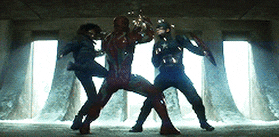 Captain America Fight GIF