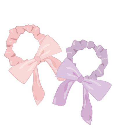 Glam Seamless Hair Extensions Sticker