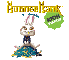 Money Bunny Sticker