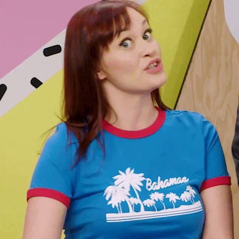 Mamrie Hart Idiot GIF by This Might Get - Find & Share on GIPHY
