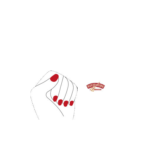 Rock & Ribs Continental Shopping Sticker