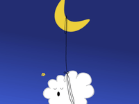 Sleepy Good Night My Love Sticker by skinproud for iOS & Android