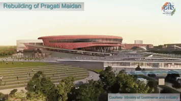 VishSax pragati maidan redevelopment main GIF