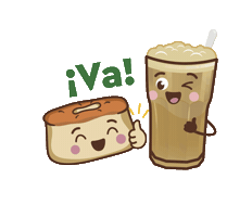 Cafe Ok Sticker by Bisquets Obregón