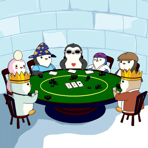 Betting All In GIF by Pudgy Penguins