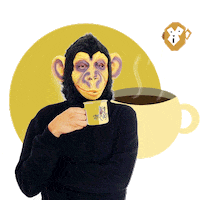 Coffee Morning Sticker by Chango Pets