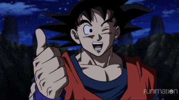 Dragon Ball Super Thumbs Up GIF by Funimation