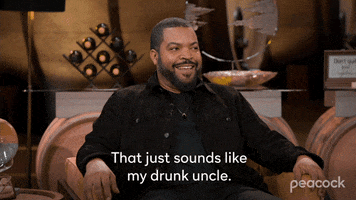 Drunk Ice Cube GIF by PeacockTV