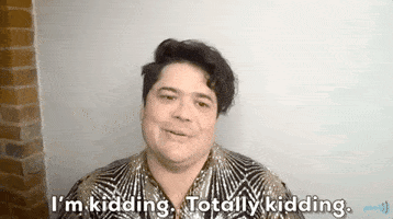 Jk Kidding GIF by Glaad