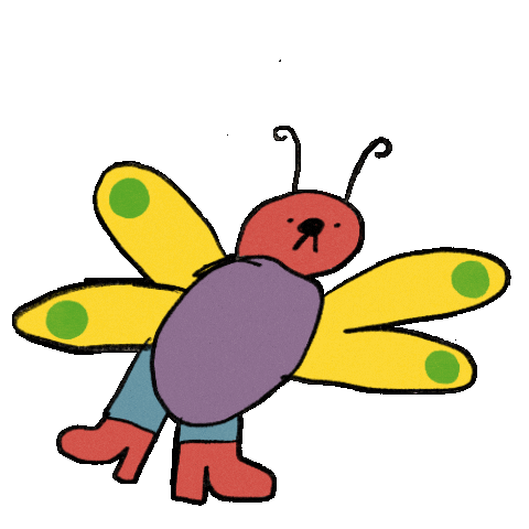 Dance Butterfly Sticker