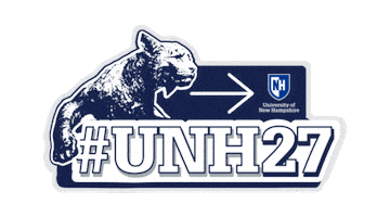 Uofnh Sticker by University of New Hampshire