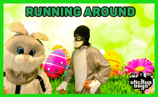 Bunny Running GIF by Stick Up Music