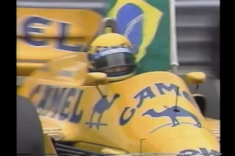 Excited Formula 1 GIF by Ayrton Senna - Find & Share on GIPHY