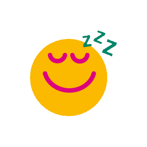 Happy Sleep Sticker by Leen Bakker
