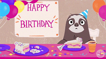 Happy Birthday Oops GIF by Hallmark Gold Crown