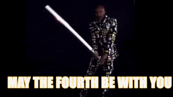 May The Fourth Be With You Star Wars GIF by Robert E Blackmon