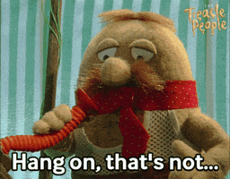 Wait A Second Hold On GIF by Fire Mountain Productions