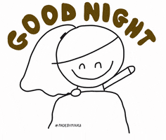 Boa Noite Night GIF by Minka Comics