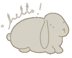 Ollieylili Conejo Conejito Comunidadconejeril Sticker