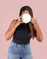 Coffee Time Reaction GIF by Kamie Crawford