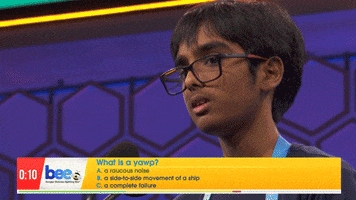 Oh Yeah Yes GIF by Scripps National Spelling Bee