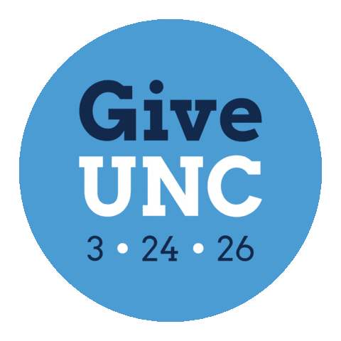 Giveunc Sticker by Carolina Development