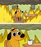 This Is Fine GIF