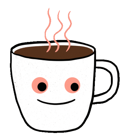 Coffee Morning Sticker by rhonturn