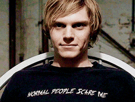 scary american horror story GIF