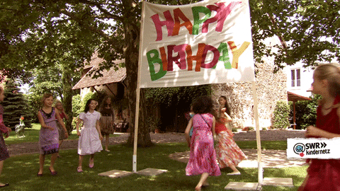 playing happy birthday GIF by SWR Kindernetz
