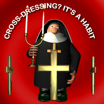 Cross Crossdressing GIF