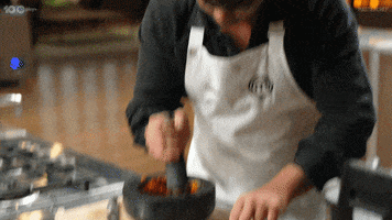 Mix Cooking GIF by MasterChefAU