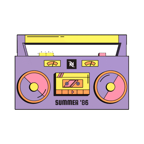 Iced Coffee Summer Sticker by Nespresso