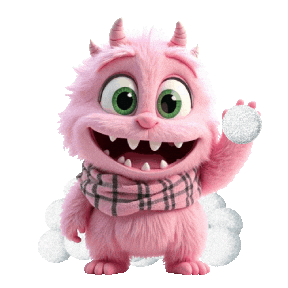 Cute Monster Sticker