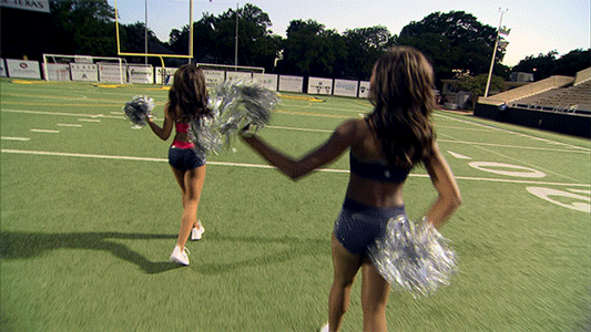 dallas cowboys dance GIF by Dallas Cowboys Cheerleaders: Making the Team
