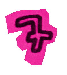 Pink Paper Sticker
