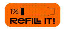 Battery Charge Sticker by Refeel