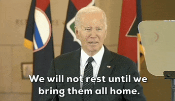 Bring Them Home Joe Biden GIF by GIPHY News
