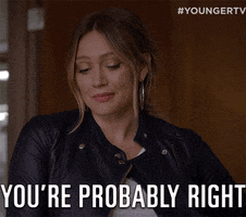 kelsey yes GIF by YoungerTV