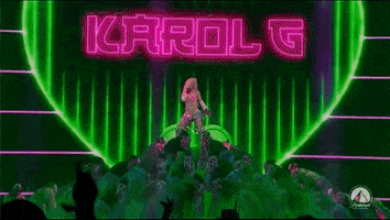 Karol G GIF by 2023 MTV Video Music Awards