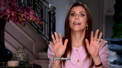 Dramatic Real Housewives Of Orange County GIF