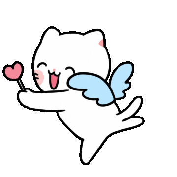 Kitten Love Sticker by Olso