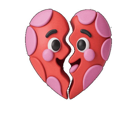 Broken Heart Love Sticker by Seorang Zaki