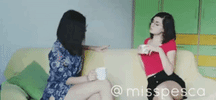 Tea Party Flirt GIF