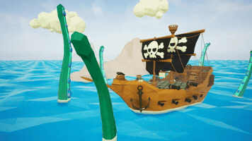 Ship Pirate GIF