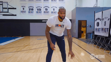 demarcus cousins warriors GIF by SHOWTIME Sports