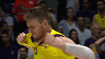 angry basket GIF by Basketball Champions League