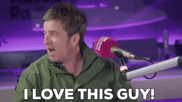 Noel Gallagher Love GIF by AbsoluteRadio