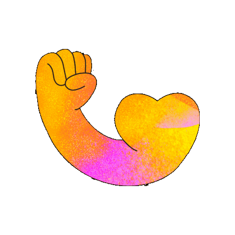 Muscle Love Sticker by thecamiloes