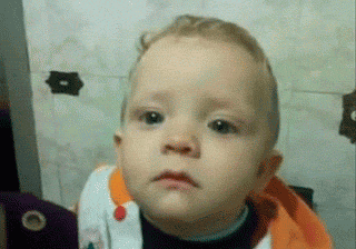 Baby Reaction GIF - Find & Share on GIPHY